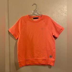 NWT Carhartt Women's Relaxed Fit French Terry Short-Sleeve Sweatshirt sz XS